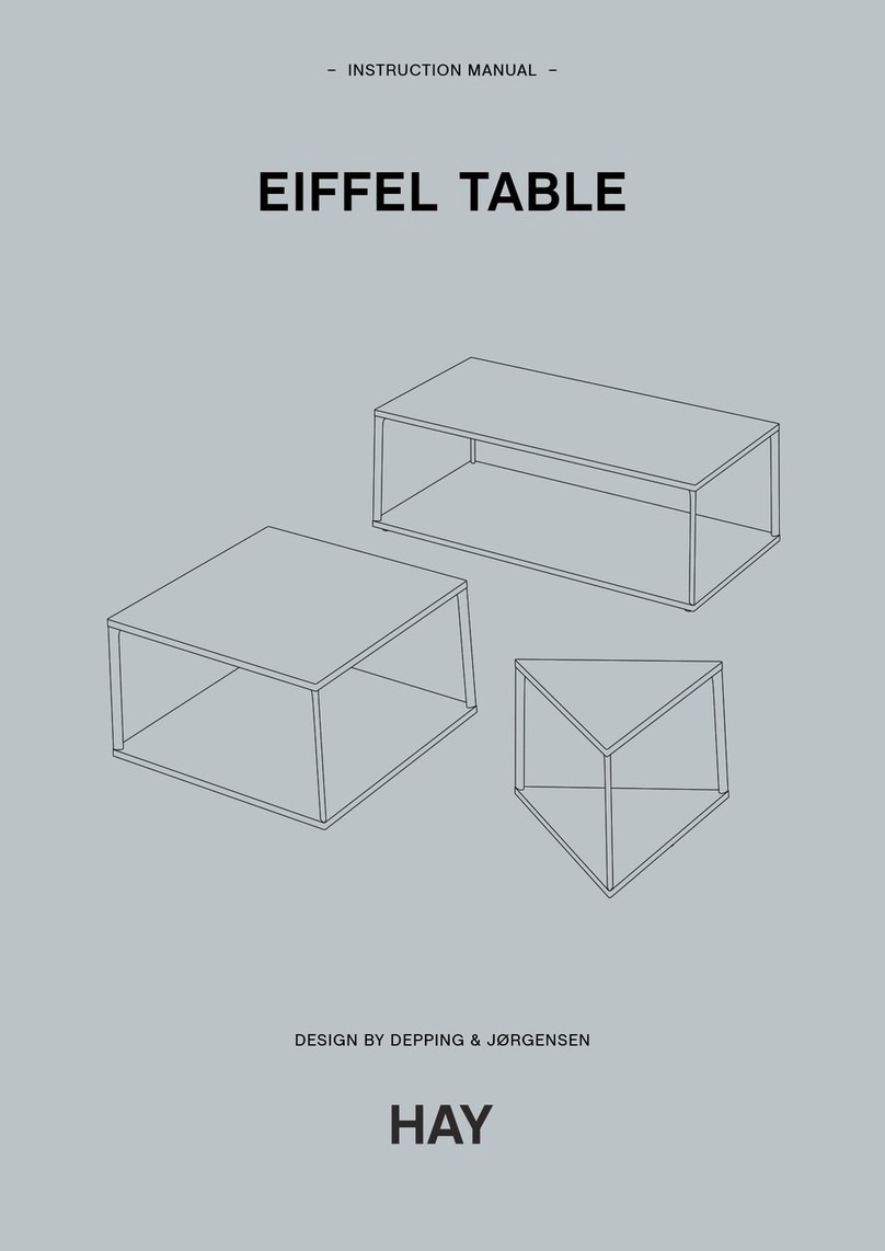 Hay EIFFEL TABLE User manual