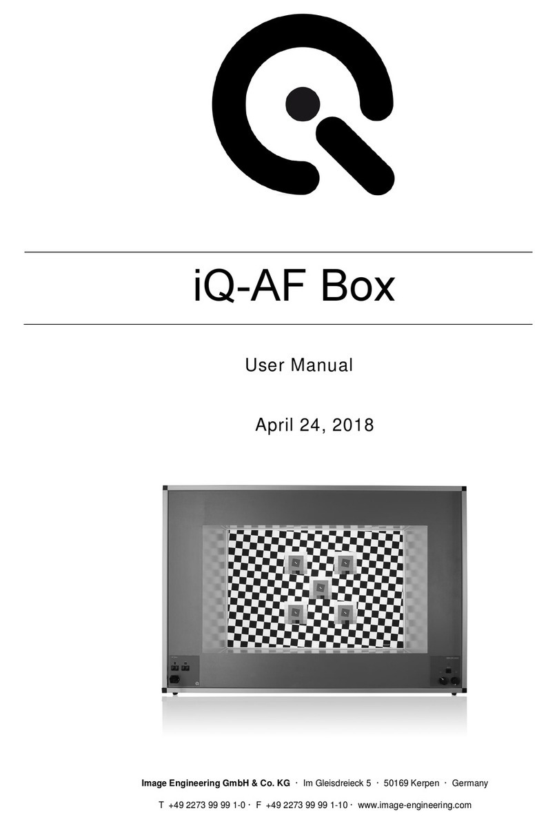 Image Engineering iQ-AF Box user manual