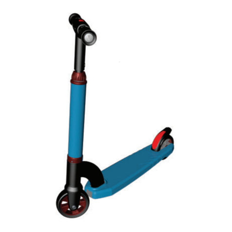 Huffy In-Line LED Scooters quick start guide