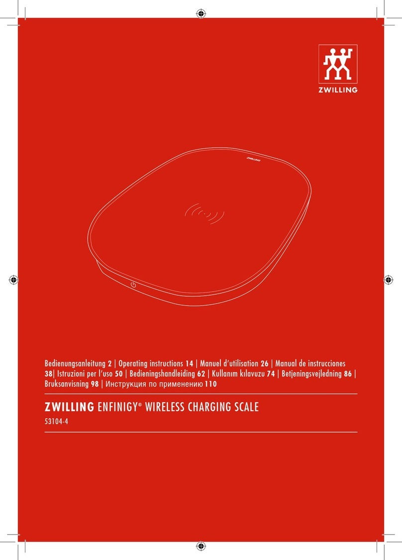 Zwilling ENFINIGY 53104-4 operating instructions