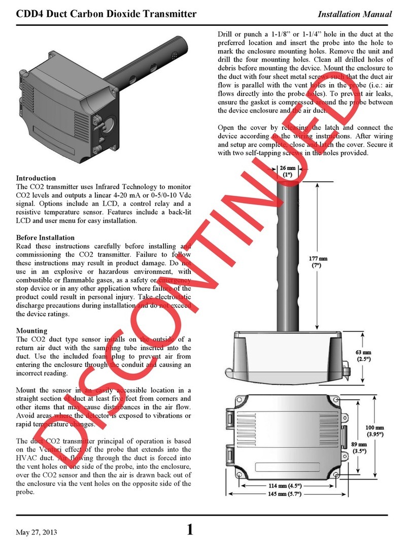 Greystone Energy Systems CDD4 installation manual Greystone Energy Systems CDD4 installation manual