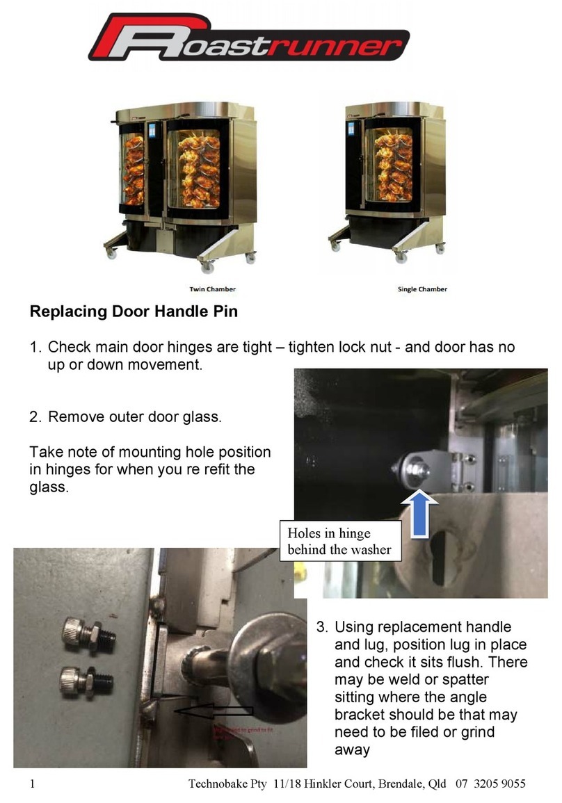 Technobake Roastrunner manual