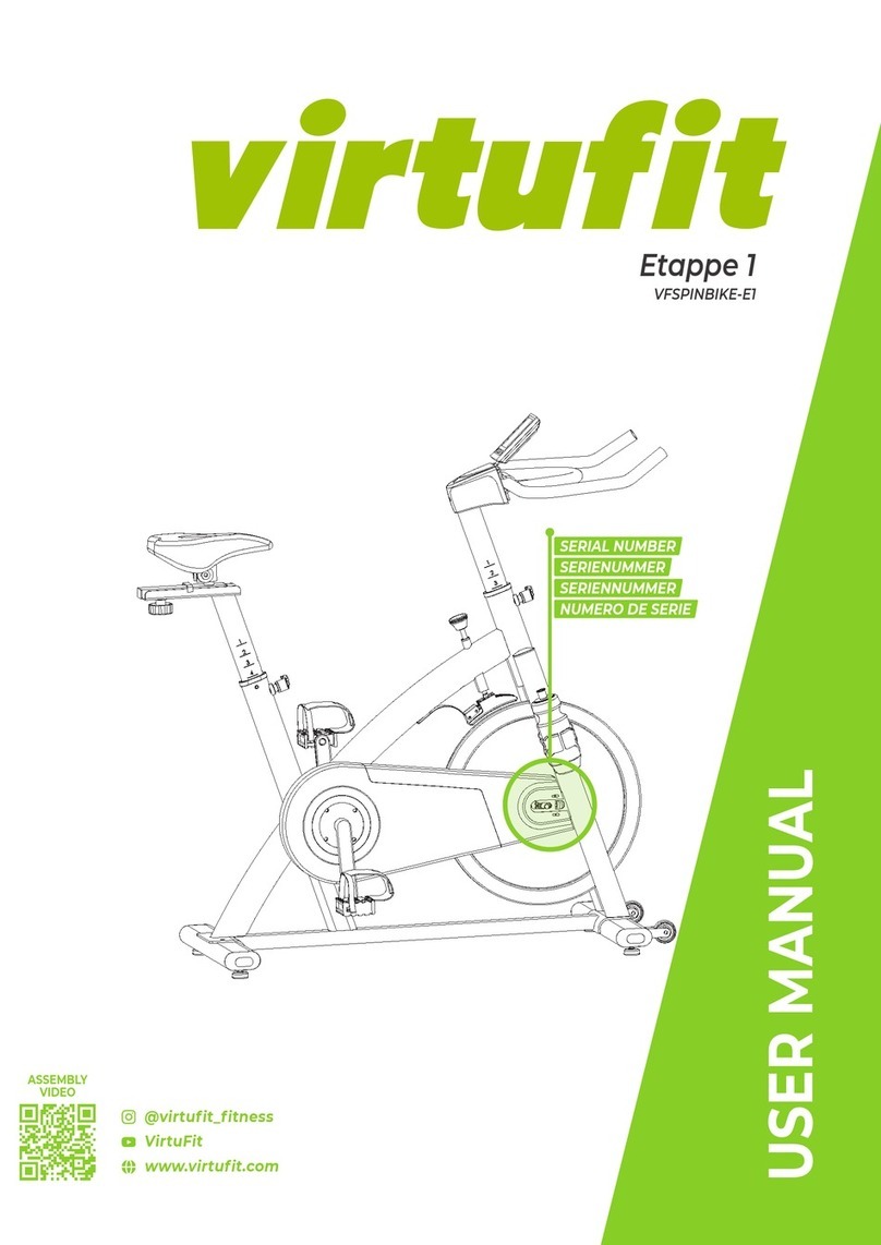 VIRTUFIT Etappe 1 User manual