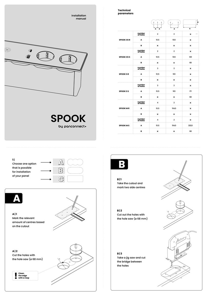 PANCONNECT SPOOK installation manual
