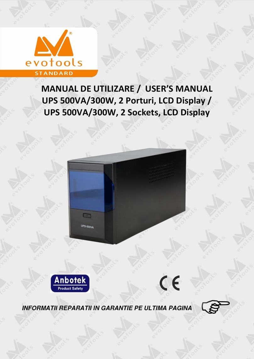 Evotools 678996 user manual
