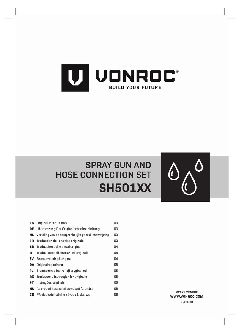 VONROC SH501 Series Original instructions