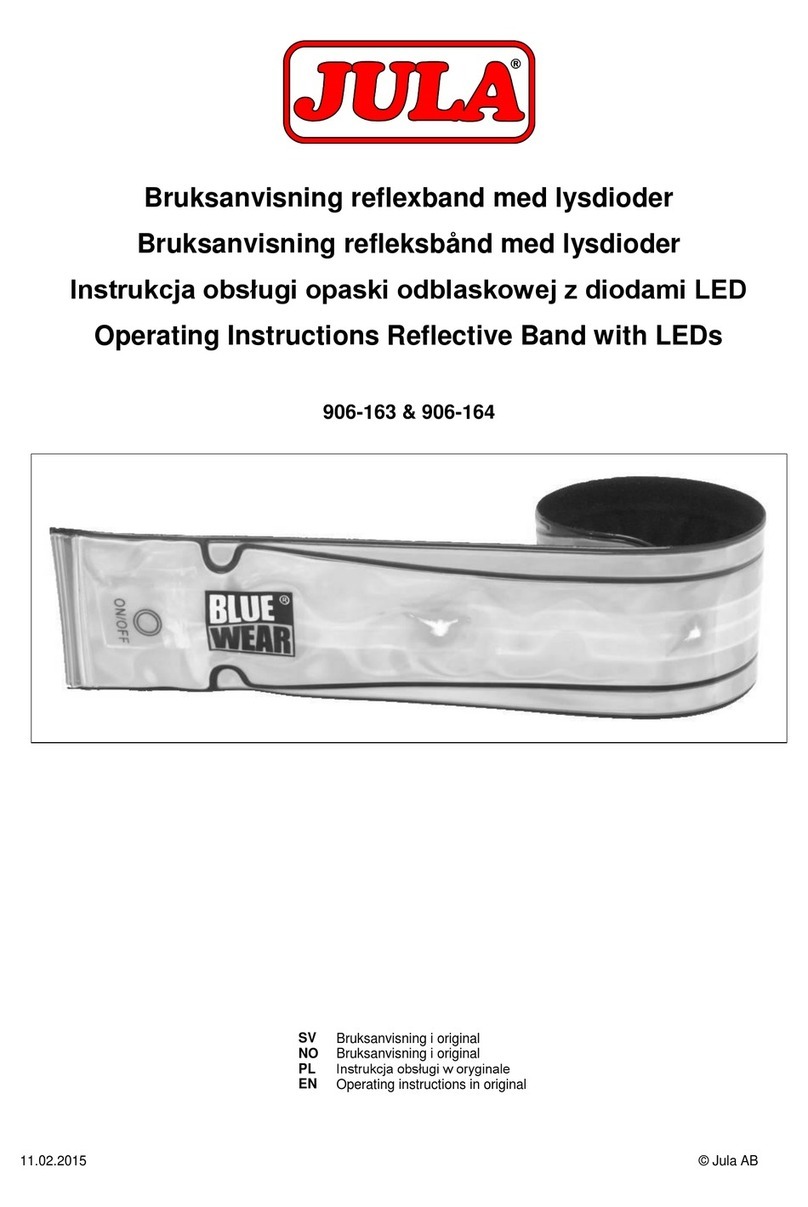 Jula 906-163 operating instructions