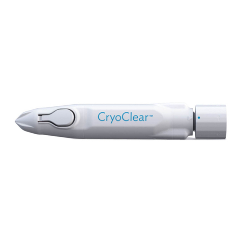 CryoConcepts CryoClear Instructions for use