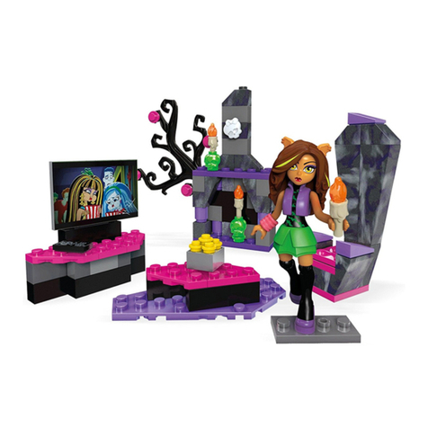Mega Construx Monster High DYC72 User manual Mega Construx Monster High DYC72 User manual