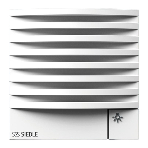 SSS Siedle TLM 612-02 Product information