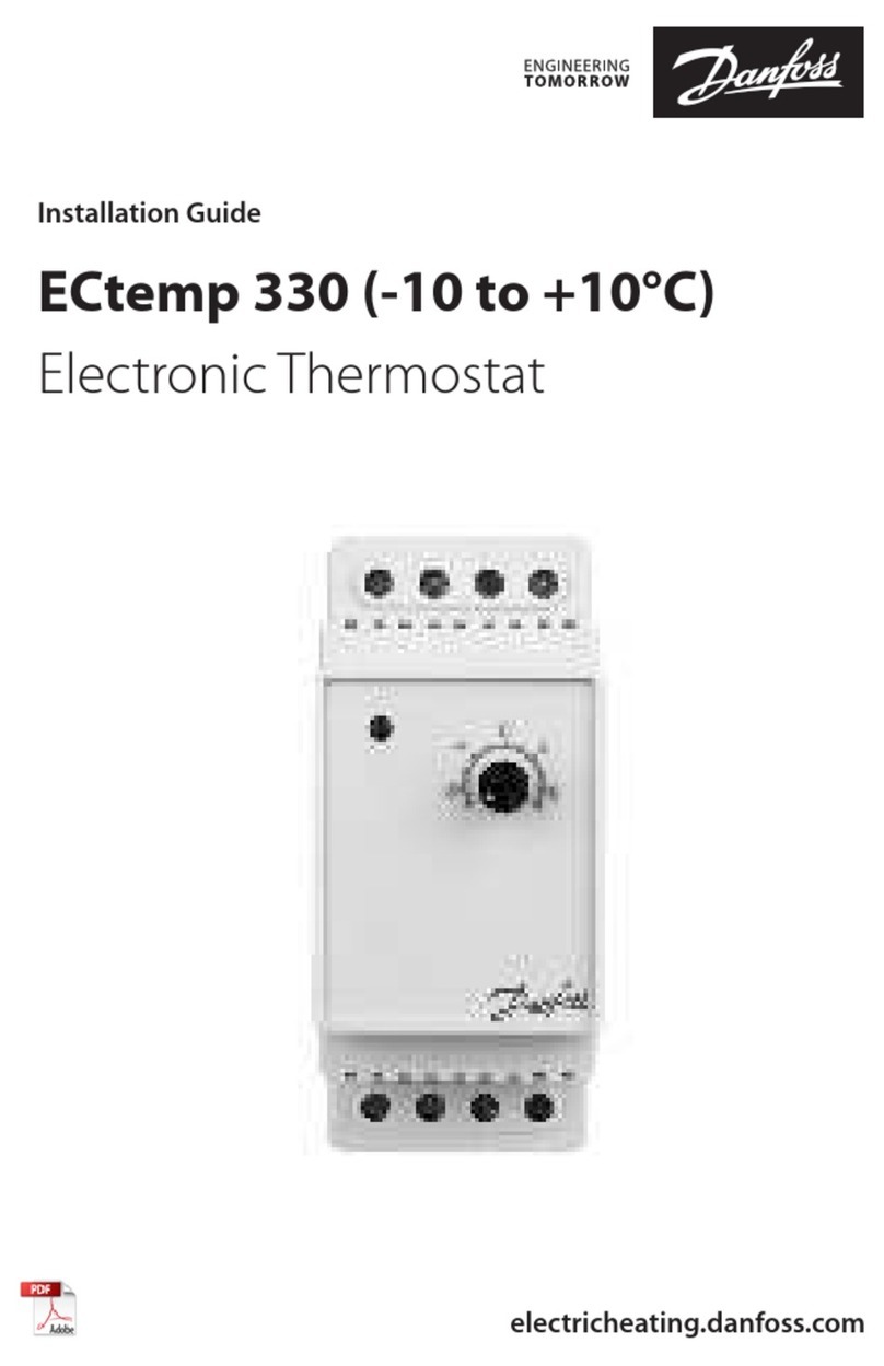 Danfoss ECtemp 330 User manual