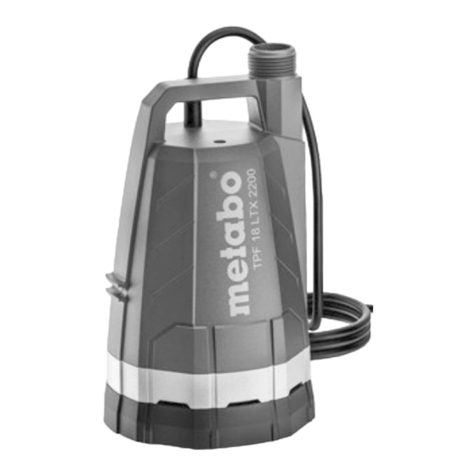 Metabo TPF 18 LTX 2200 Original instructions