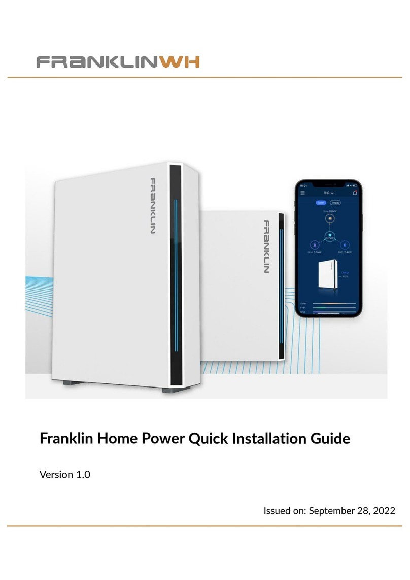 FRANKLINWH aPower X User manual