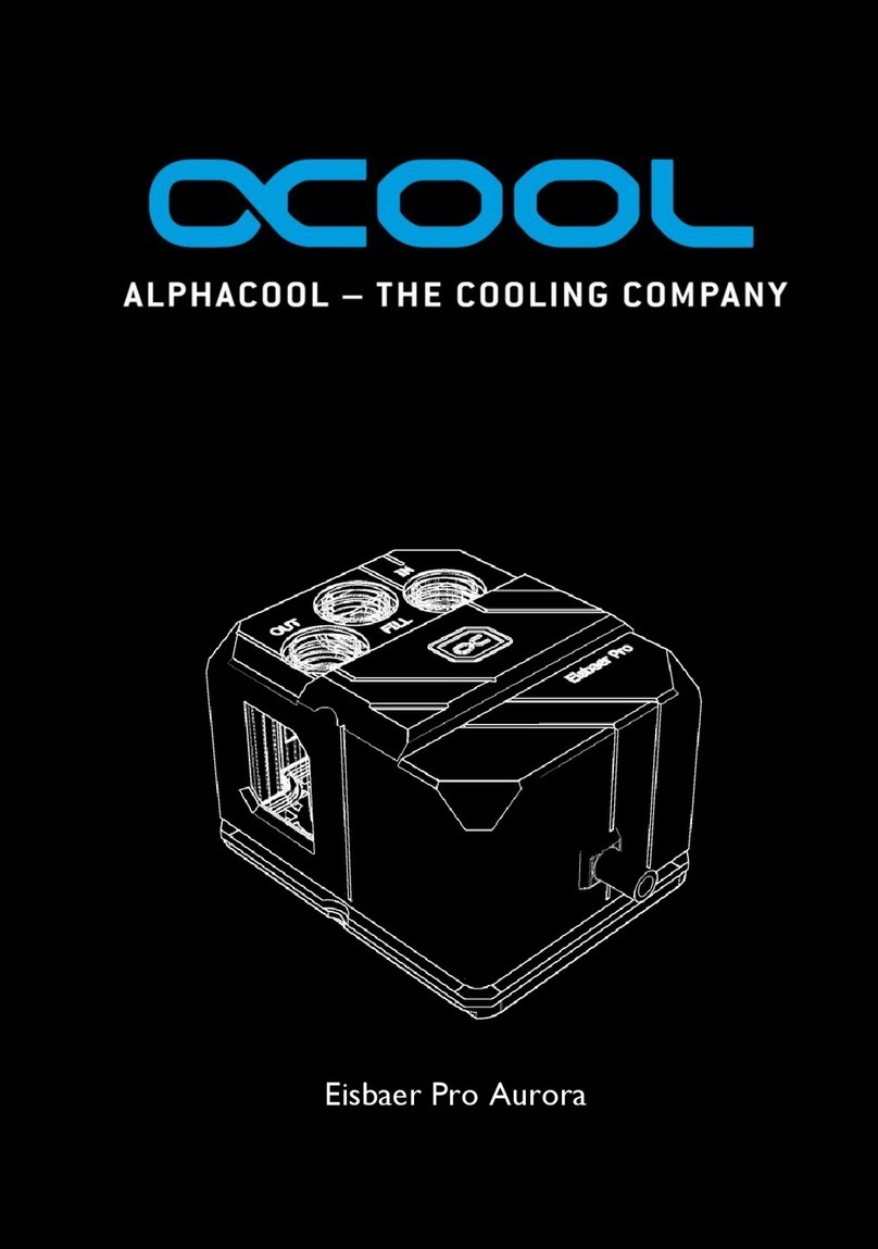 Alphacool Eisbaer Pro Aurora User manual