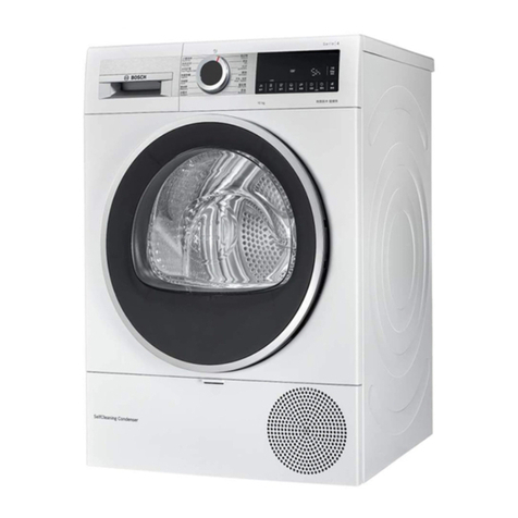 Bosch WTUM45D00W User manual