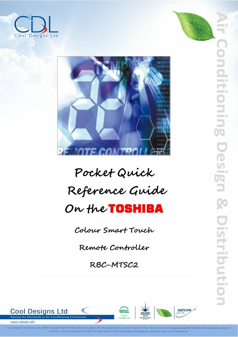 Toshiba RBC-MTSC2 User manual