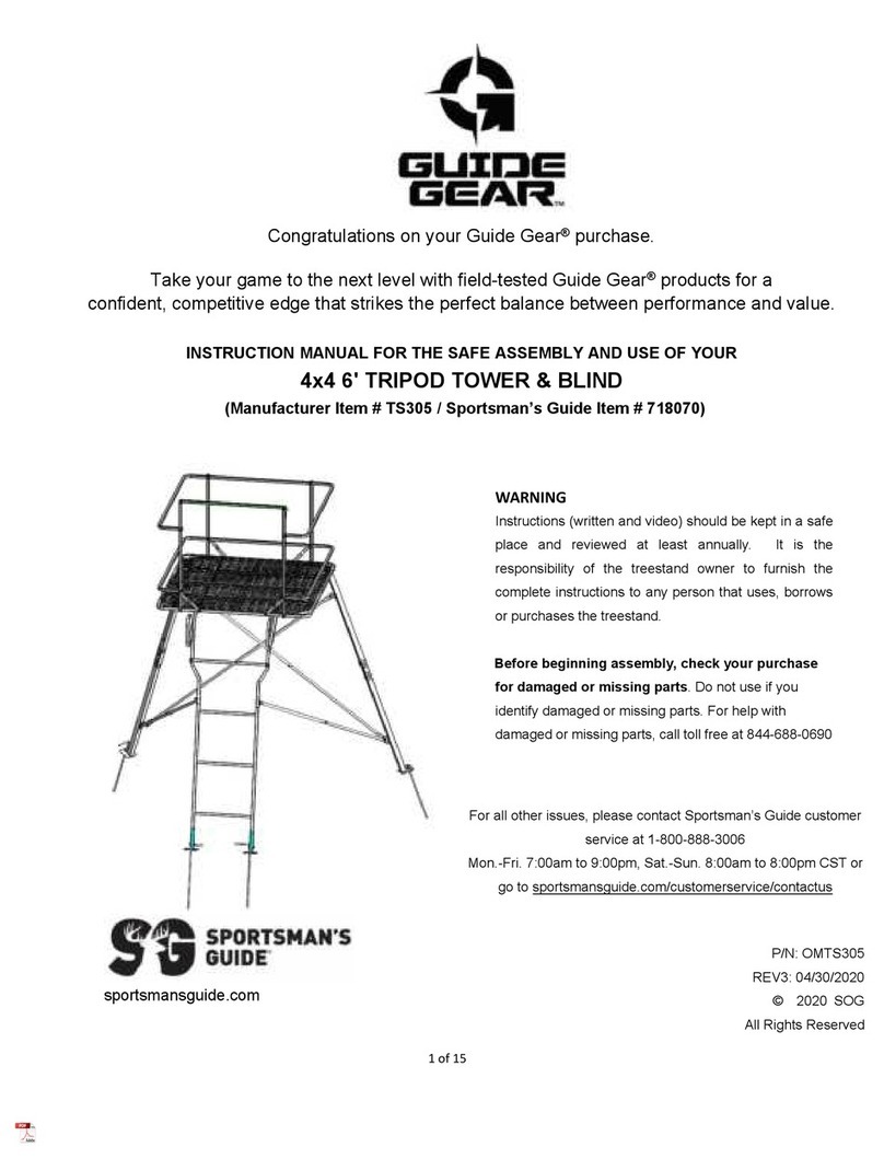 Guide Gear TS305 User manual