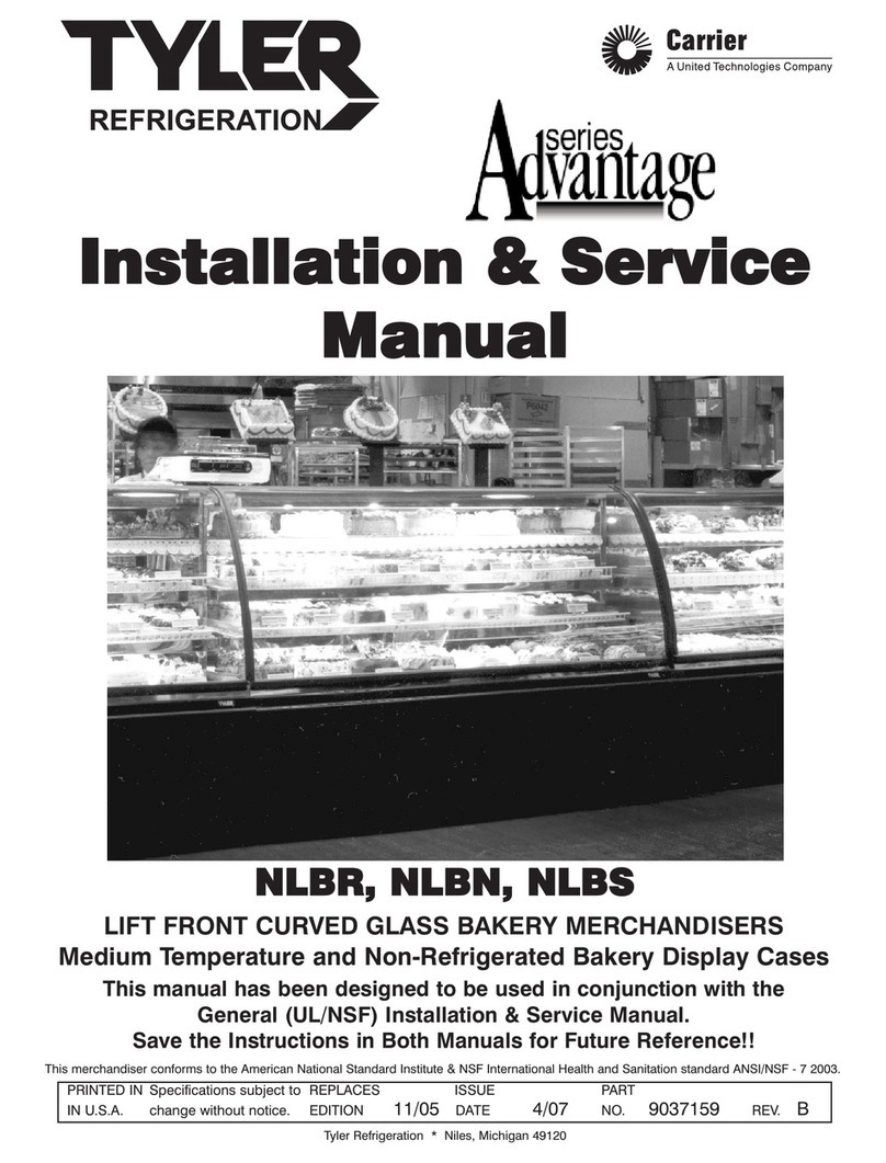 Carrier TYLER Advantage Series Installation & service manual