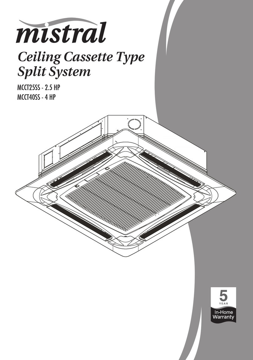 Mistral MCCT25SS User manual