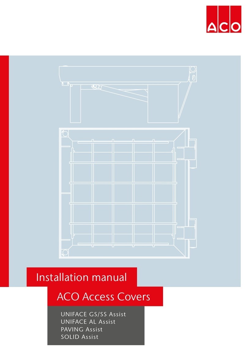 ACO UNIFACE GS Assist installation manual