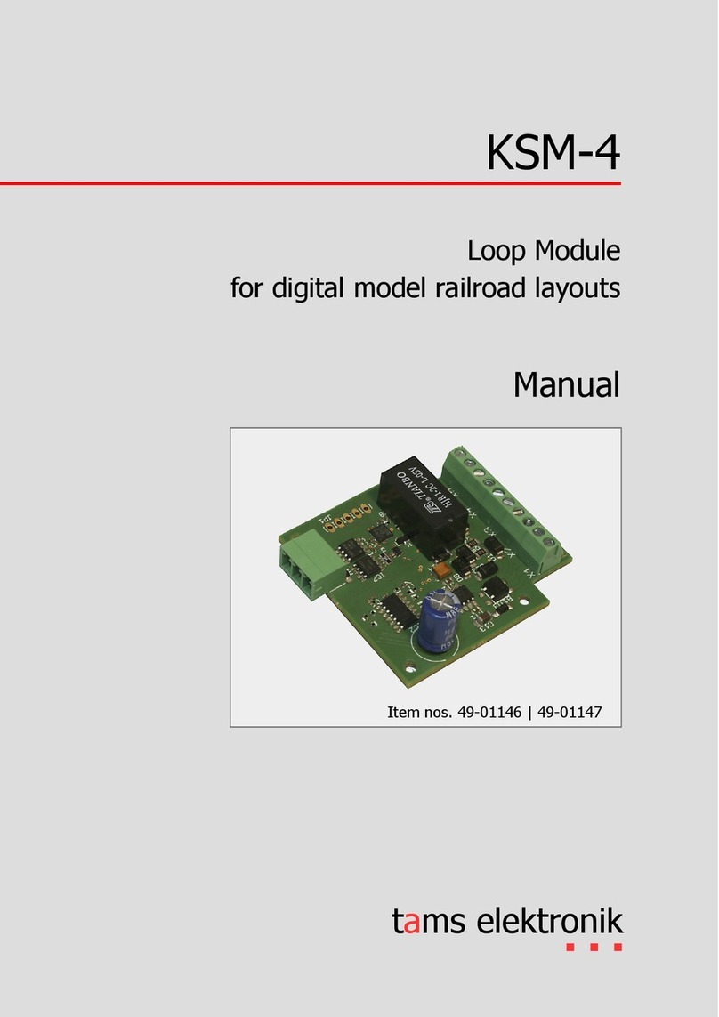 tams elektronik KSM-4 User manual