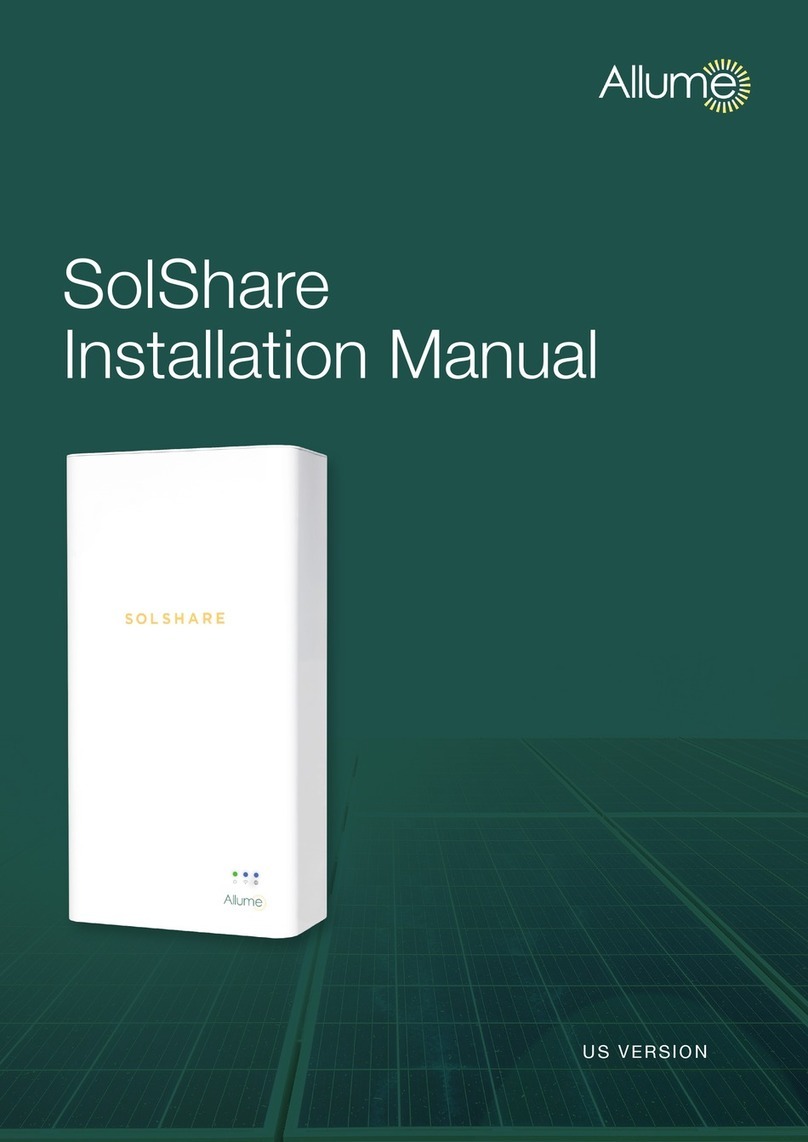 Allume SolShare installation manual