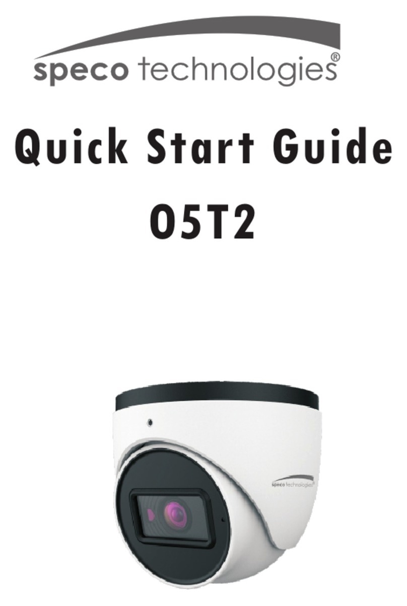 Speco O5T2 User manual Speco O5T2 User manual