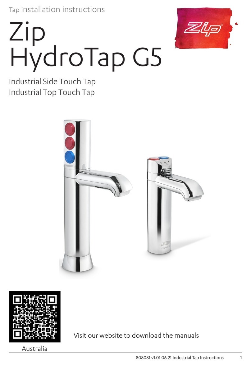 Zip HYDROTAP G5 C100 User manual Zip HYDROTAP G5 C100 User manual