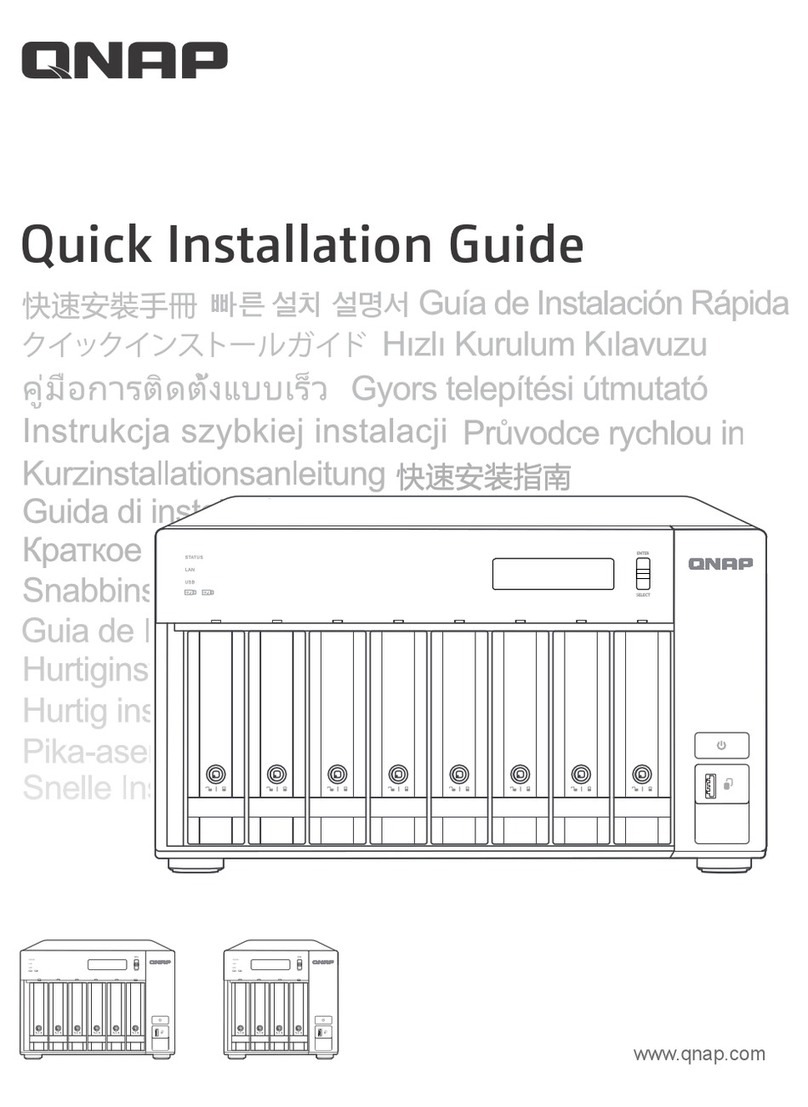 QNAP TVS-H874-I5-32G User manual