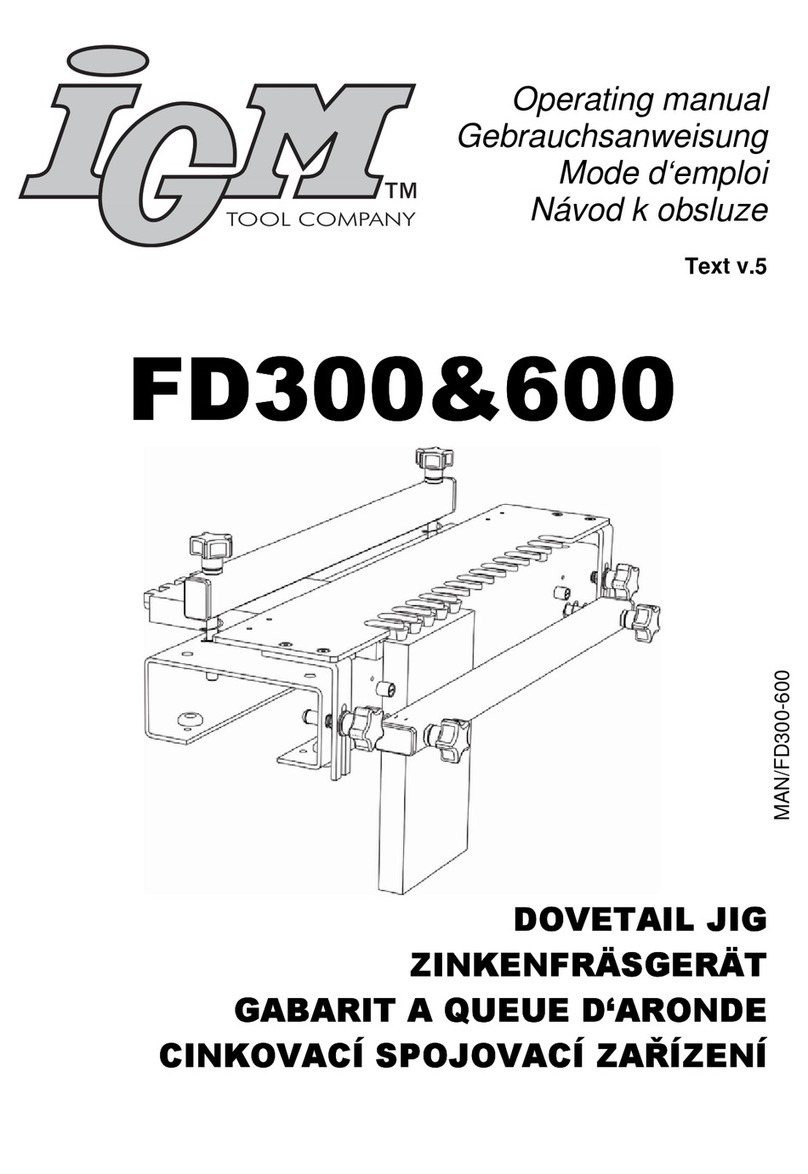 IGM FD300 operating manual