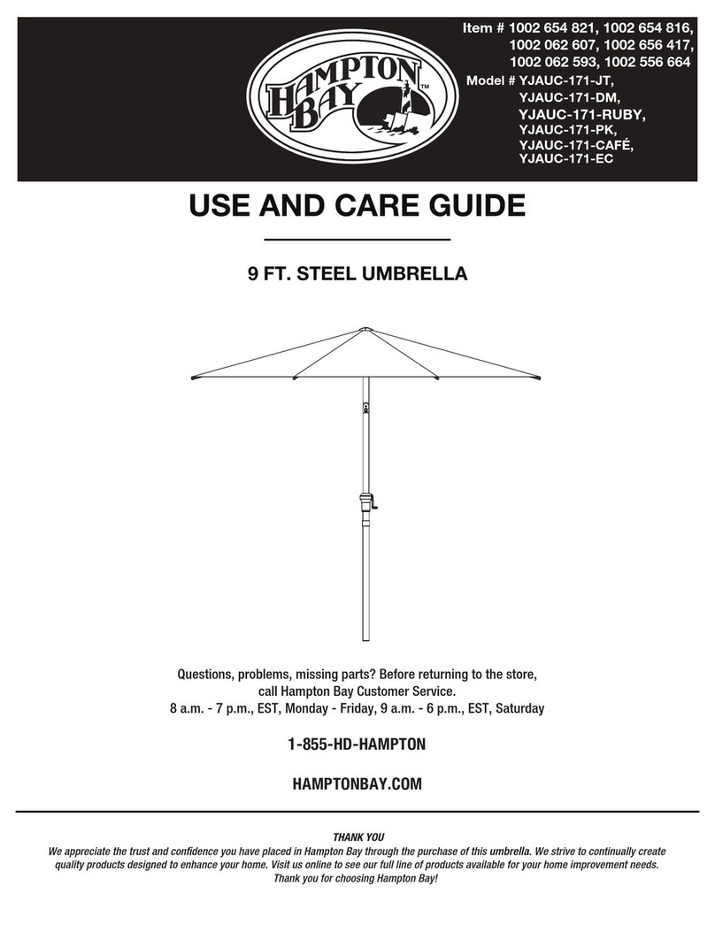 HAMPTON BAY YJAUC-171-JT User manual