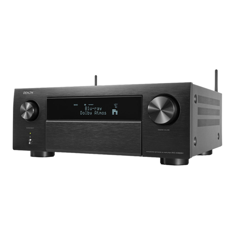 Denon AVC-X4800H User manual