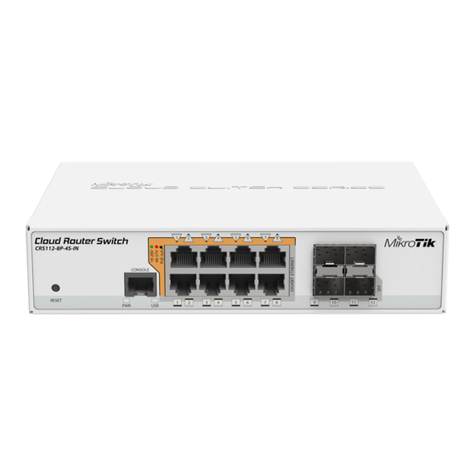 MikroTik CRS112-8P-4S-IN quick guide