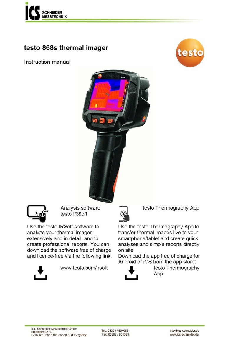 ICS Schneider Messtechnik testo 868s instruction manual