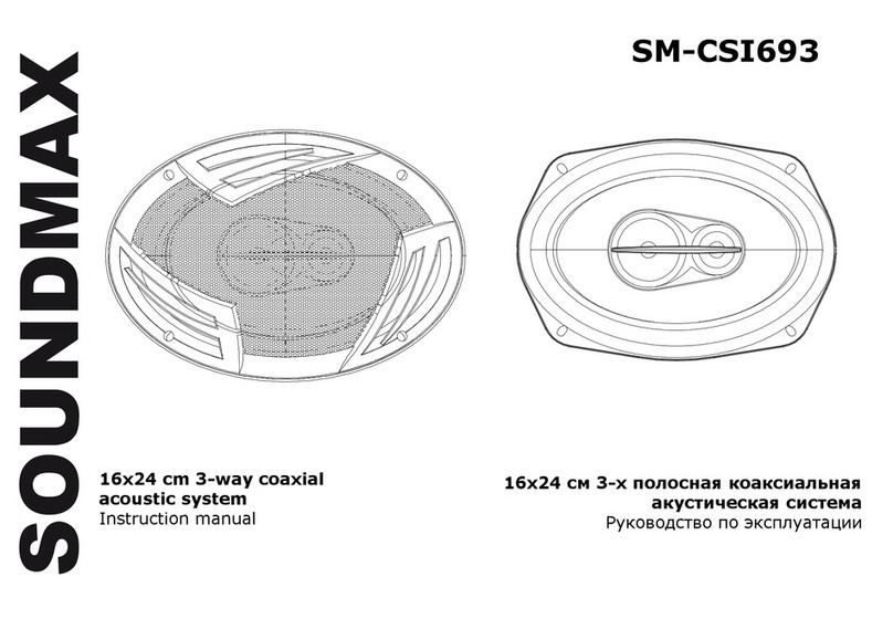 SoundMax SM-CSI693 instruction manual