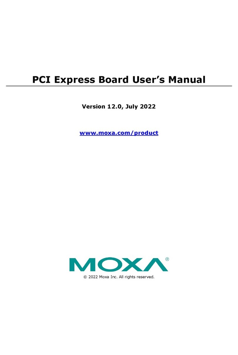 Moxa Technologies CP-134N Series User manual