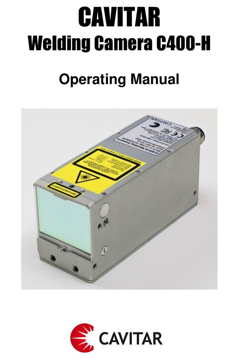 Cavitar C400 Series User manual