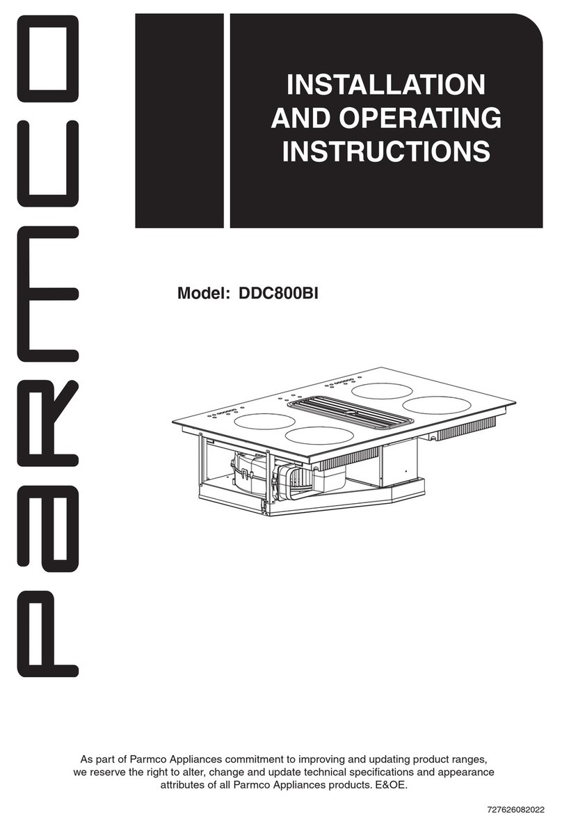 Parmco DDC800BI User manual