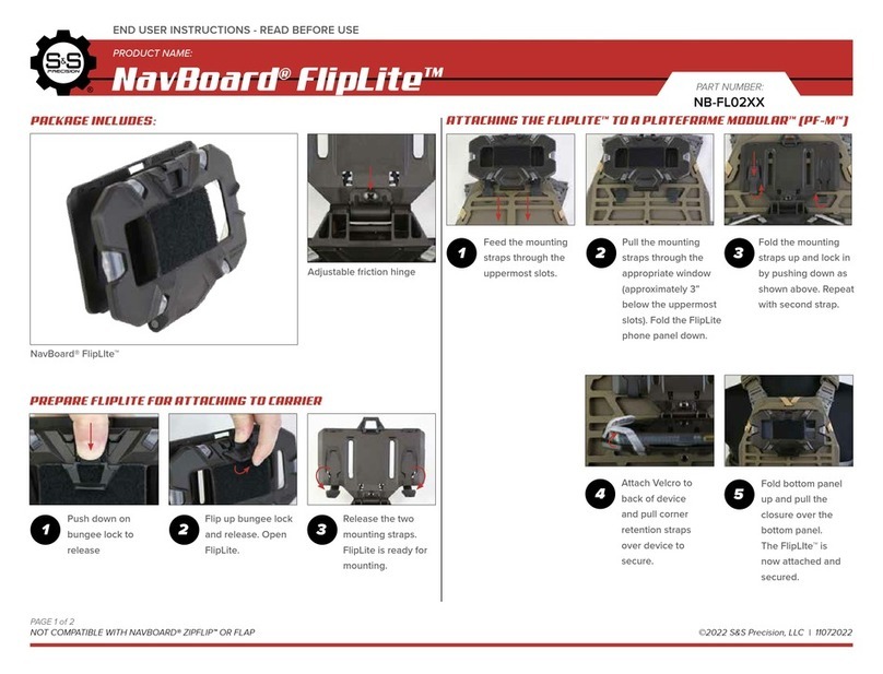 S&S NavBoard FlipLite NB-FL02 Series User instructions S&S NavBoard FlipLite NB-FL02 Series User instructions