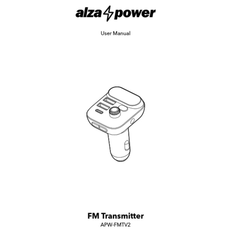 AlzaPower APW-FMTV2 user manual