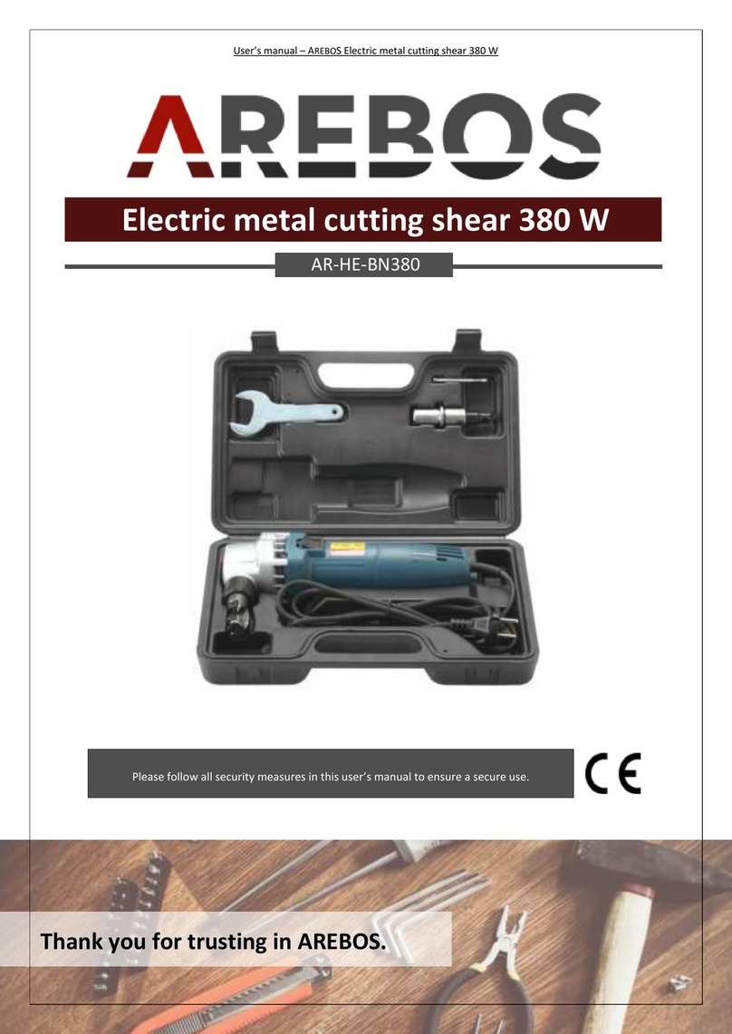 AREBOS AR-HE-BN380 user manual