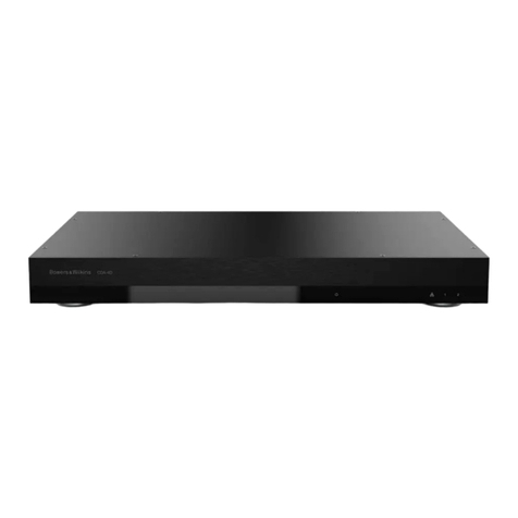 Bowers & Wilkins CDA-4D manual