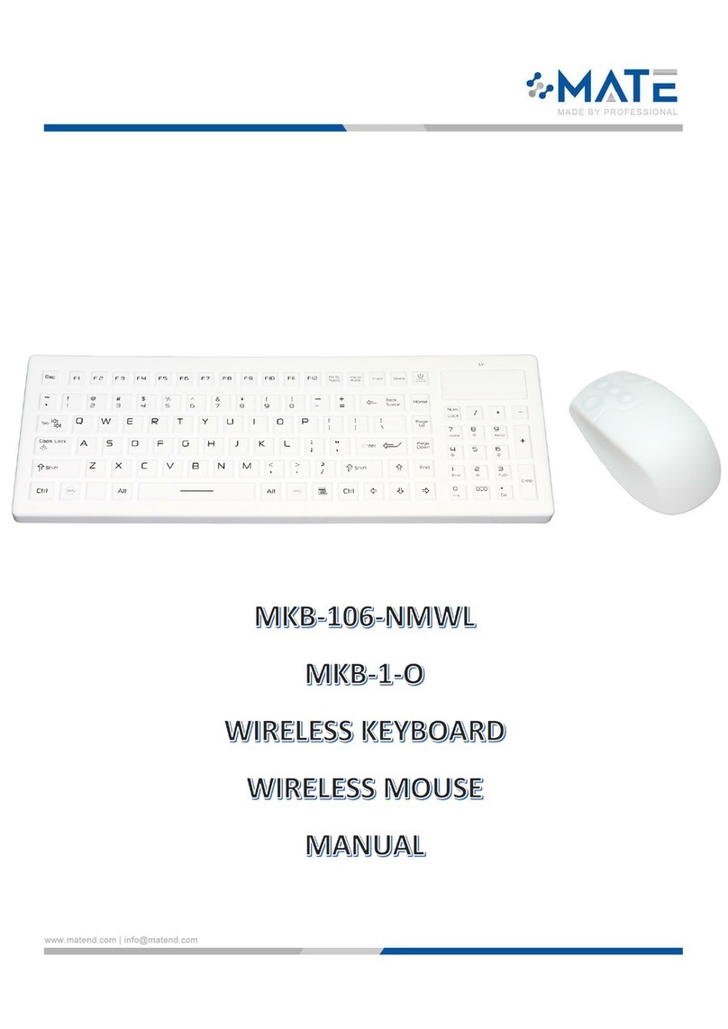 MATE MKB-106-NMWL manual