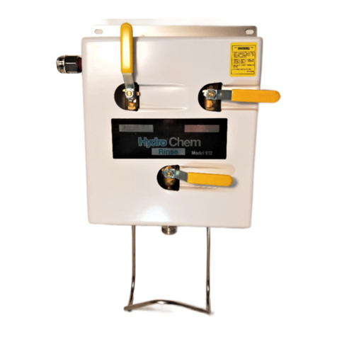 Hydro systems HydroChem 912 quick start guide