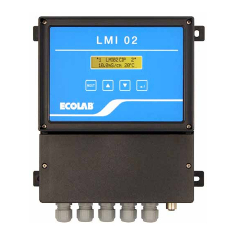 Ecolab LMI 02 user manual