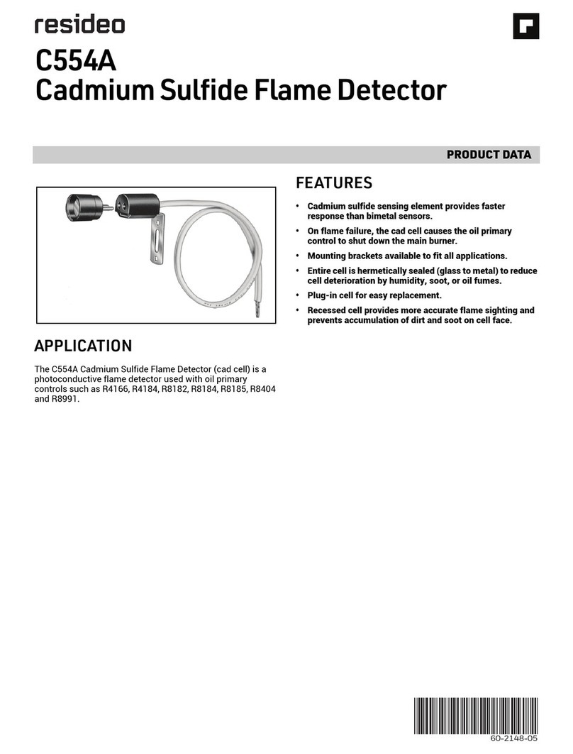 resideo C554A Product data