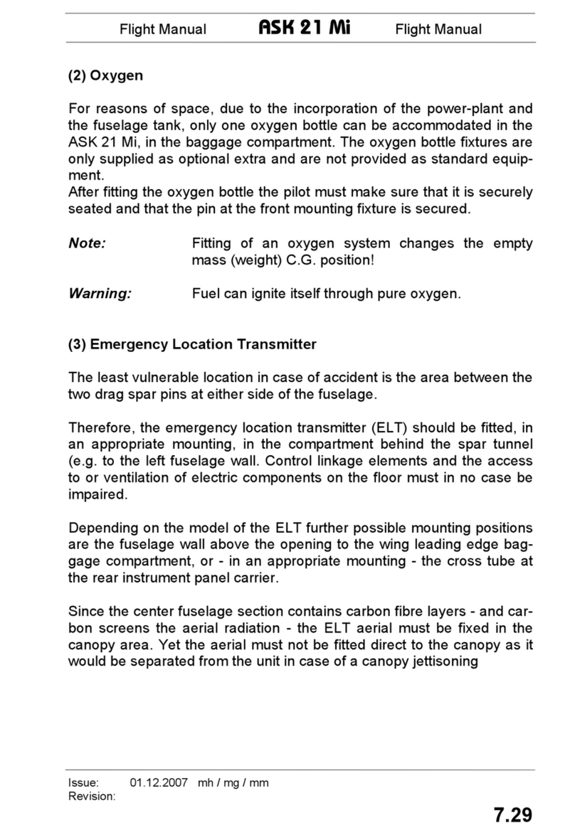 Alexander Schleicher ASK 21 Mi Flight manual