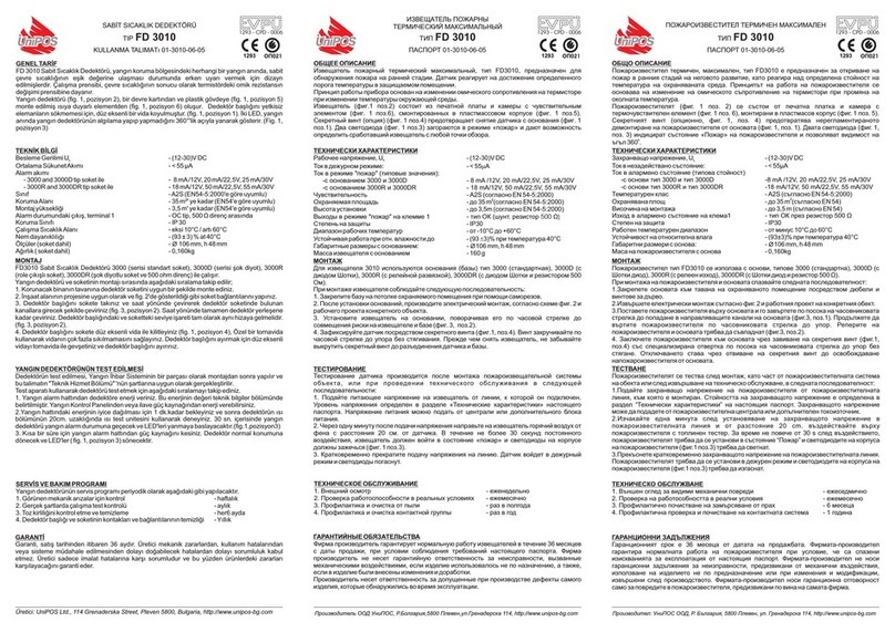 UniPOS FD 3010 instruction manual