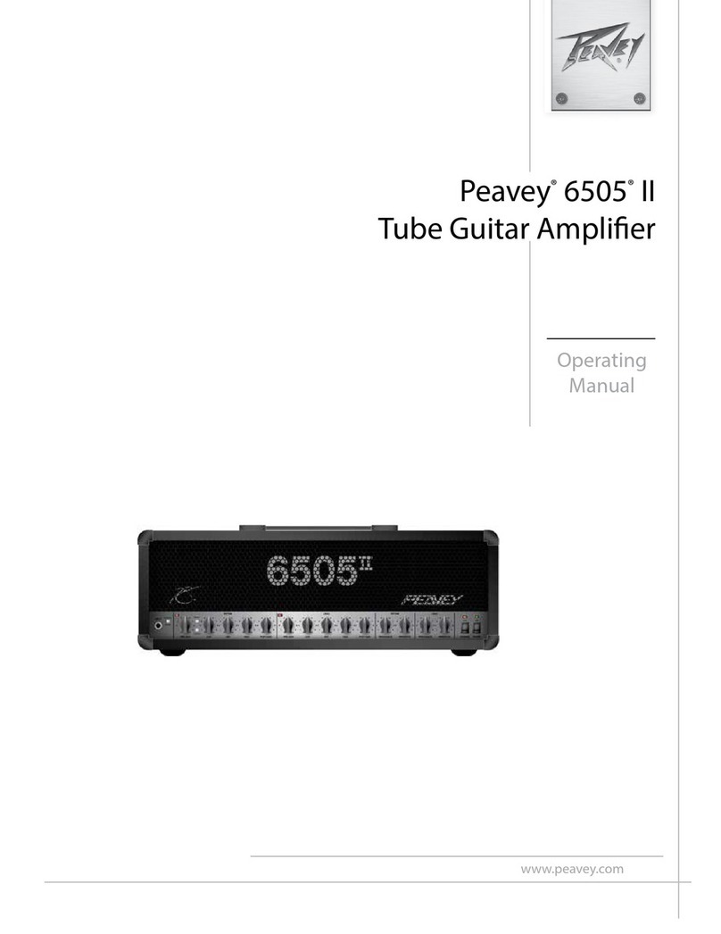 Peavey 6505 II User manual