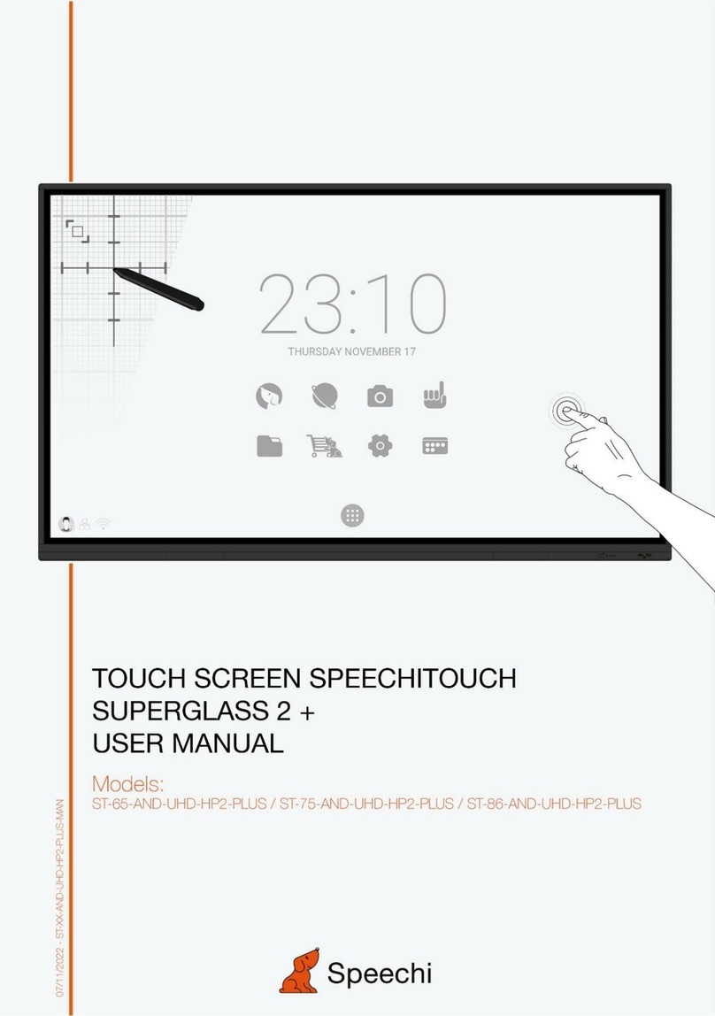 Speechi SPEECHITOUCH SUPERGLASS 2+ User manual